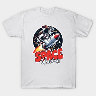 Astronaut Space Cowboy T-Shirt